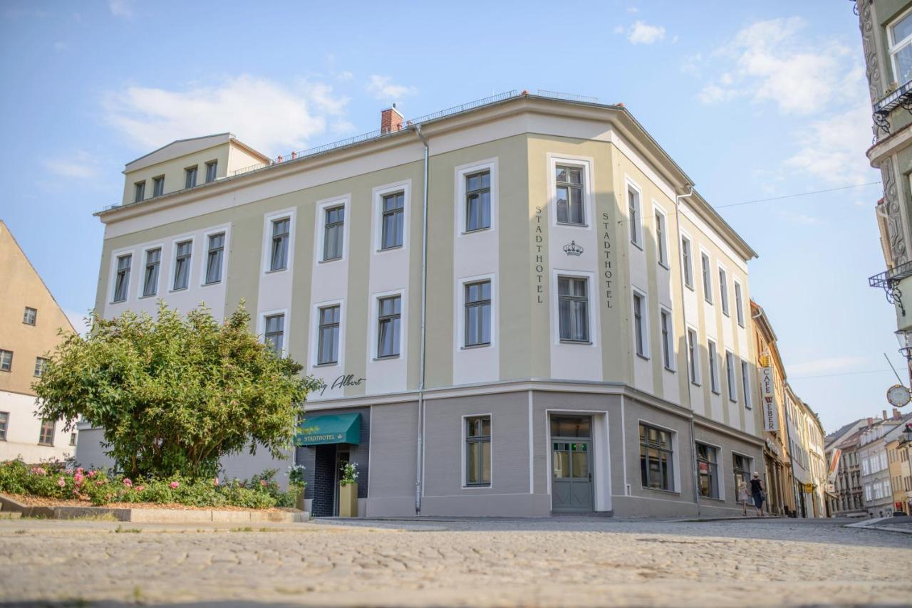 Stadthotel Koenig Albert Циттау Екстер'єр фото